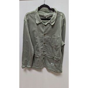 & Sons Green Casual Carver Jacket